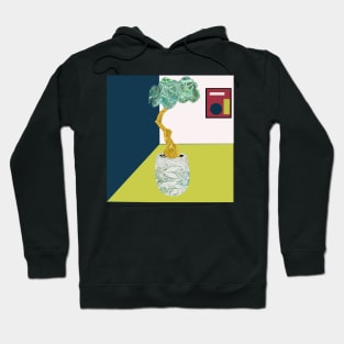 Buddha Belly Houseplant2 Dark Hoodie